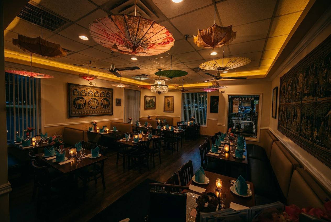 Thai Lotus dining room interior